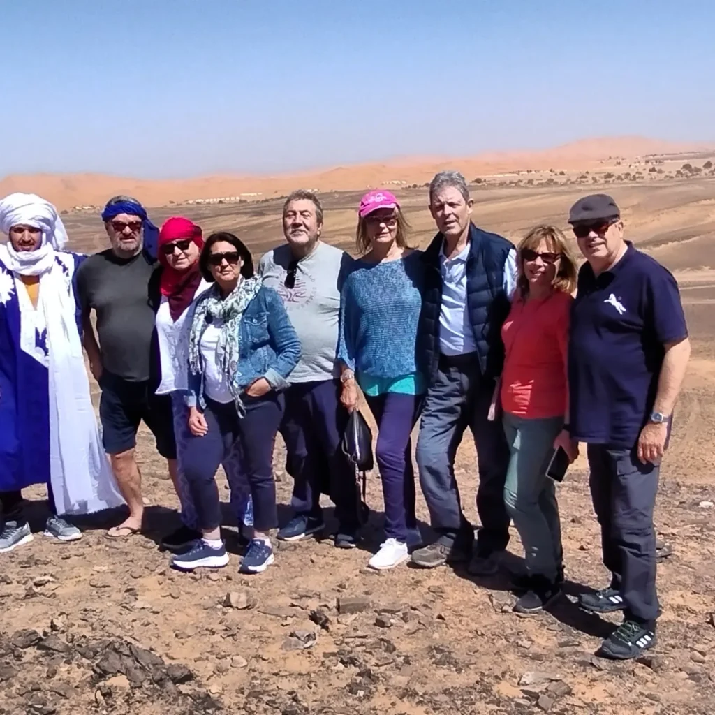 merzouga desert tour with traveler